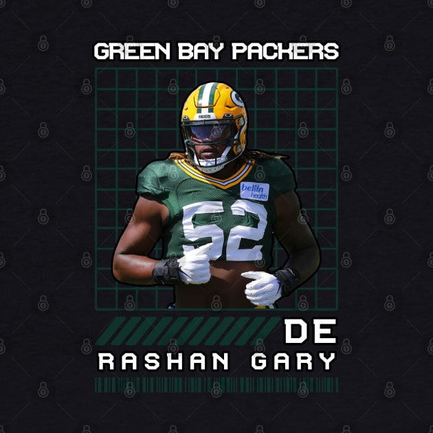 RASHAN GARY - DE - GREEN BAY PACKERS by Mudahan Muncul 2022